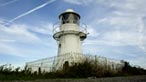 Newport Wetlands lighthouse