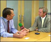 Mr John Saville, The British High Commissioner