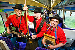 Jet Skiffle and Blues Band photo by Jim Scott