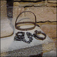 Handcuffs in Hadrian's Tower