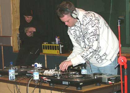 Mark One on the decks at Maida Vale