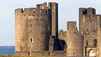 Harlech castle - Crown Copyright: Royal Commission on the Ancient and Historical Monuments of Wale