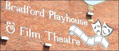 Bradford Playhouse sign