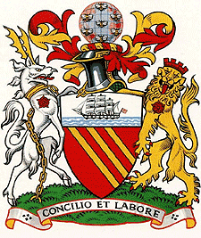 The Manchester coat of arms