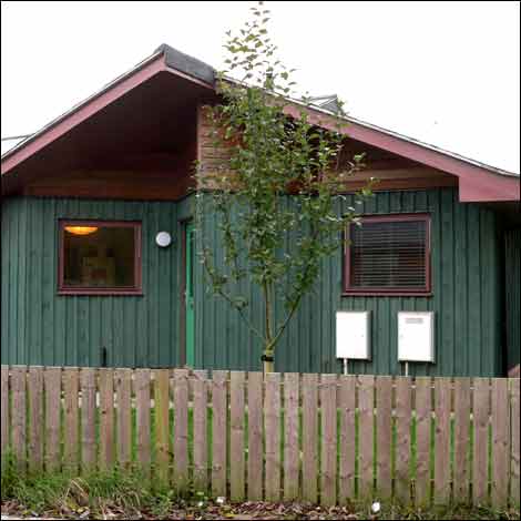 An environmentally friendly timber framed house