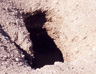 Prehistoric pit grave