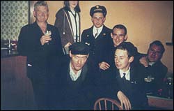 Men from the sheds at the local club