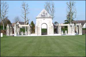 British Cemetry by Paul Delhaise.