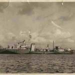 H.M.S. Hambledon Hunt Class Destroyer, commissioned 1939.