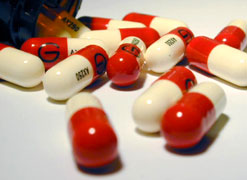 Antibiotic tablets