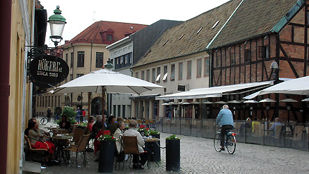 Street scene in central Malmo, Sweden © BBC