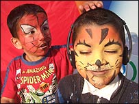 Kids join in the storytelling at RaW