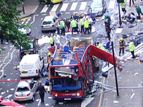 Bus attack in Tavistock Square on 7 July