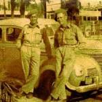 Donald Delves on leave in 1944 Donald Delves on leave in 1944