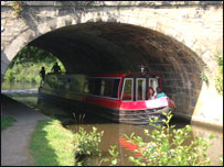 Tunnel on Rochdale Canal at Mytholmroyd