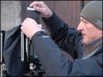 Ian Beesley with his camera