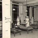 Nurses at work in the casualty receiving station, 1939