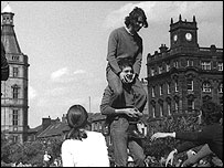 Fun in the Peace Gardens, late 1960s