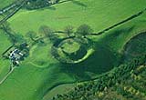 The site of Glyn Dwr's palace in Sycharth, North East Wales