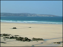 Gwithian Beach in Hayle