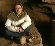 Amanda in Cheddar Gorge