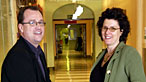 Russell T Davies and Julie Gardner