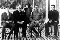 Stalin and Andrei Zhdanov (BBC image)