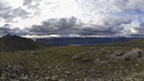 View from the top of Stob Diamh showing Ben Cruachan and Loch Etive.