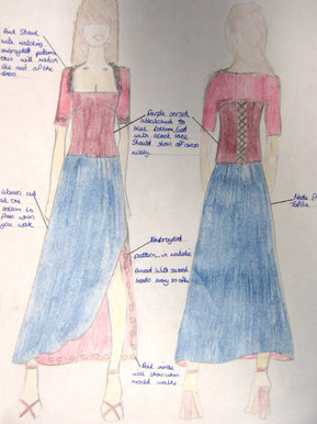 Mexico dress design