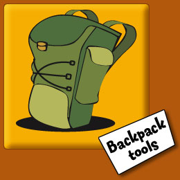 Image, link to backpack tools