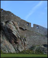 One of the defences built onto granite