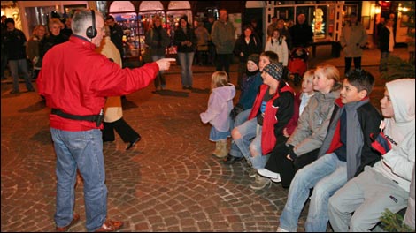 Joe in action at Keswick