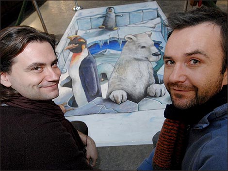 Artists Max Lowry & Joe Hill