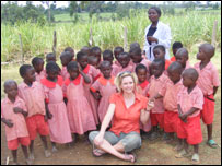 Jo Thoenes at Nasio Trust Day Centre