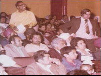 Audience at the Ritz Cinema