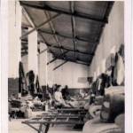 Inside the billet in a hangar at El Adam