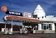 American Gas Station, circa 1950/60's, Photographer John Margolies