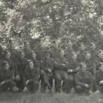 26 Field Hygiene Section, RAMC in 1944 just before D Day. Dr Hargreaves took the photo with a timer, presenting a copy to Unit members. 26 FHS were attached to the 3rd British Infantry Division. (Permission to use photo by Dr Hargreaves) 26 Field Hygiene Section, RAMC in 1944 just before D Day. Dr Hargreaves took the photo with a timer, presenting a copy to Unit members. 26 FHS were attached to the 3rd British Infantry Division. (Permission to use photo by Dr Hargreaves)