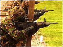 Army recruits