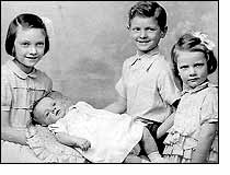 Mary Laws (far right) and siblings