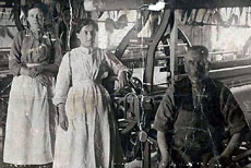 Woollen mill workers, Llanidloes 1890’s 