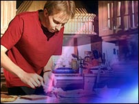 Calculating the speed of light in your kitchen