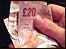 handing over cash