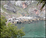 Erosion at Anstey's Cove