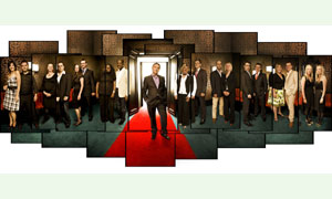 Raymond Blanc and the contestants of The Restaurant