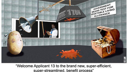 Spud cartoon - click below for text description