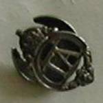 Bill Spry's 1930s Territorial Army badge.