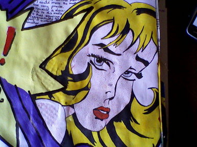Popart girl