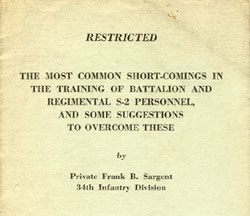 Restricted booklet
