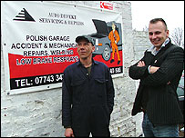 Polish garage owners